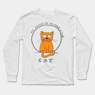 My Favorite Cat Long Sleeve T-Shirt